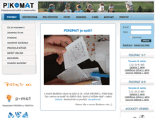 Tablet Screenshot of pikomat.sk